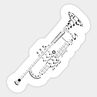 Trumpet Sticker